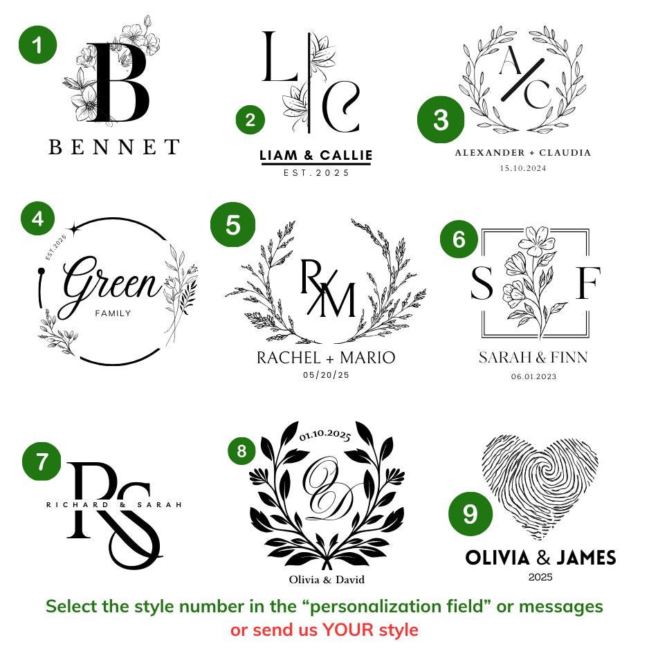 Engraved Coasters | Custom Wedding Gift | Personalized Housewarming Gift Set | Monogram Stone Coasters| Bulk