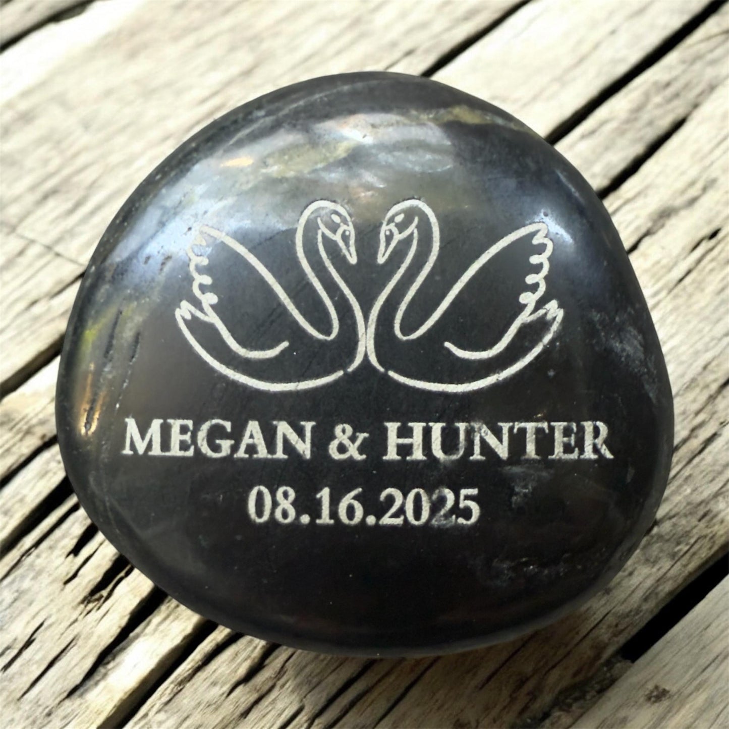 Personalized Design Your Own Engraved River Rock Bulk Branding