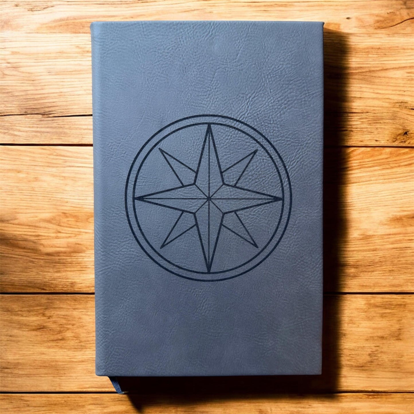 Personalized Leatherette Journal: Engraved Custom Notebook