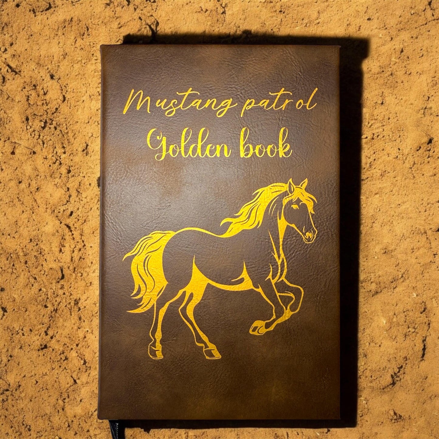 Personalized Leatherette Journal: Engraved Custom Notebook