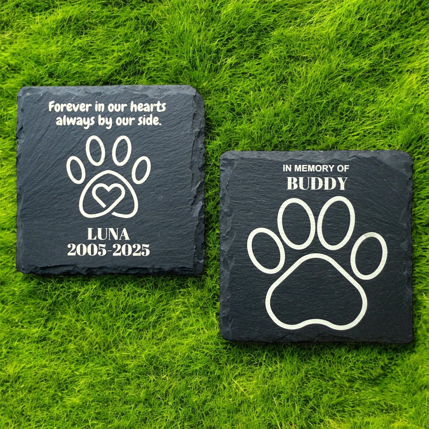 Personalized Pet Memorial Stone for home & garden, Dog memorial, Cat memorial, Pet remembrance gift, In memory of gift, Pet grave marker