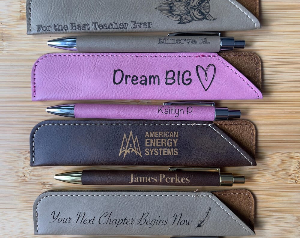 ENGRAVED BALLPOINT PEN W/WO SLEEVE