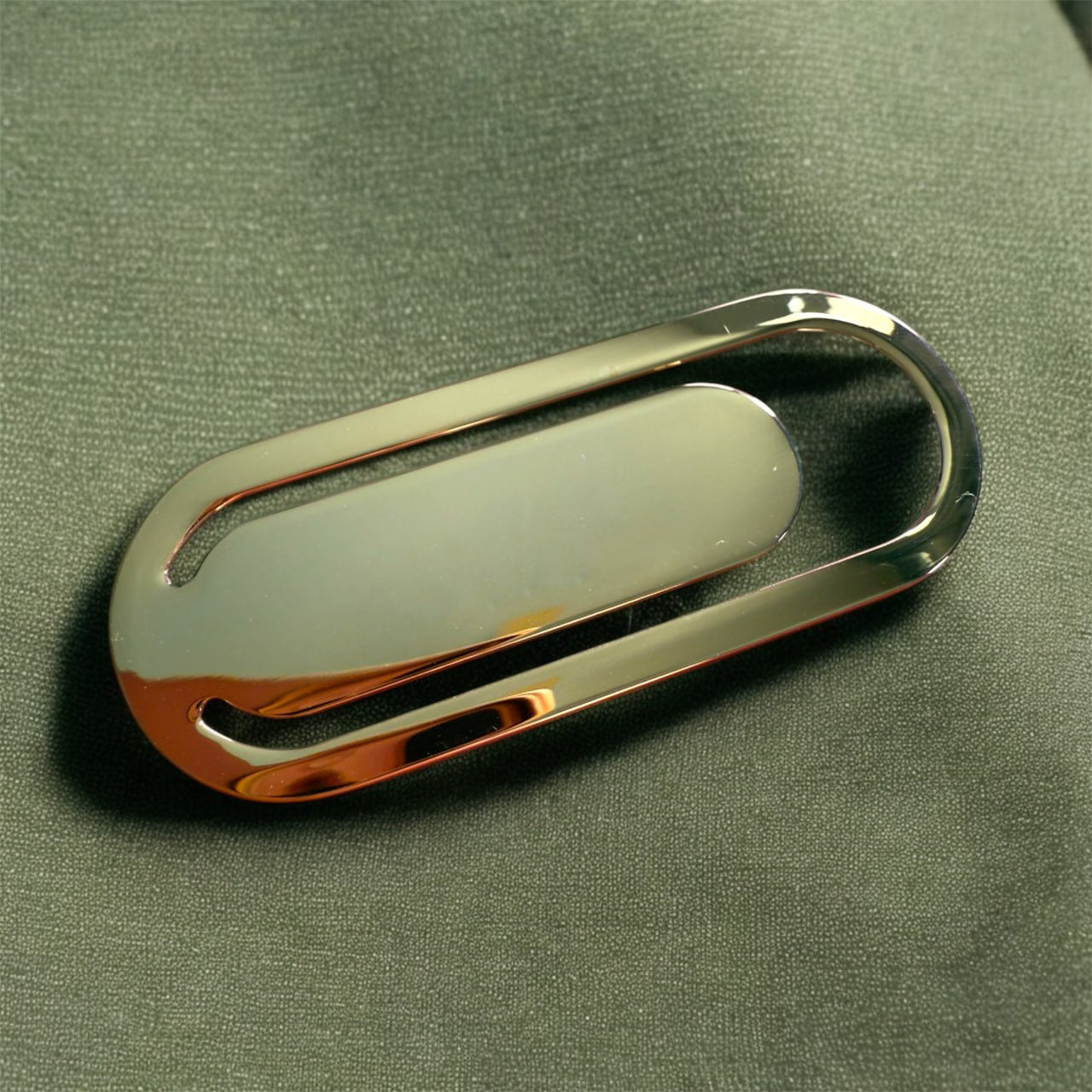 Personalized Gold Bookmark: Engraved Metal, Custom Corporate Gift