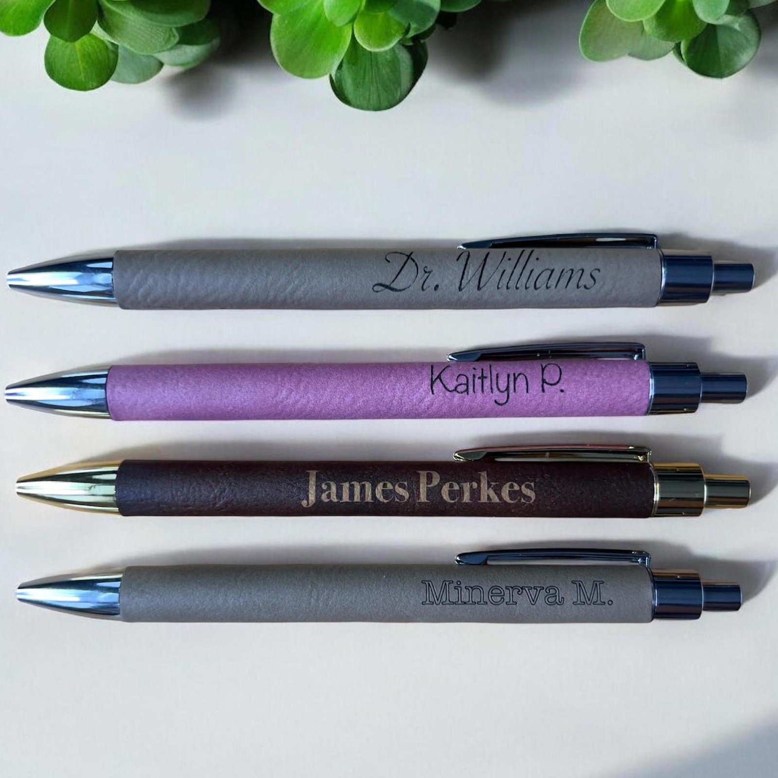 Engraved Ballpoint Pen with Touch Head,Custom Text & Logo Personalized Corporate Promotion Gifts,Company Giveaway Gift Pen,Office Supplies - Image 3